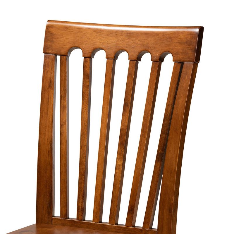 2pc Minette Wood Dining Chair Set - Baxton Studio, 5 of 9