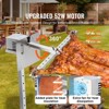 VEVOR Electric BBQ Rotisserie Grill Kit, 46 Inch 132 lbs Capacity, Automatic 52W Motor Height Adjustable Universal Roaster Stand, Silver - 3 of 4