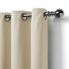 Elrene Connor Solid Indoor/Outdoor Single Window Curtain for Patio, Pergola, Porch, Cabana, Deck, Lanai - Elrene Home Fashions - image 2 of 4