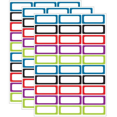 Ashley Productions Die-cut Magnetic Foam Assorted Color Labels ...