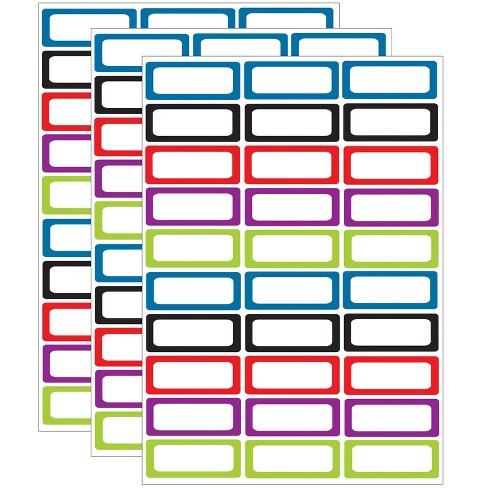 Ashley Productions Die-cut Magnetic Foam Assorted Color Labels 