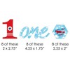 Big Dot of Happiness 1st Birthday Taking Flight - Airplane - DIY Shaped Vintage Plane First Birthday Party Cut-Outs - 24 Count - 2 of 4