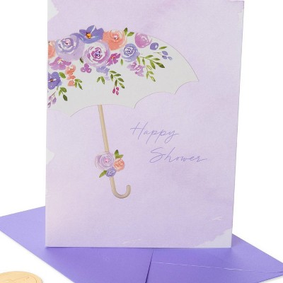 Happy Shower Umbrella Print Card - PAPYRUS