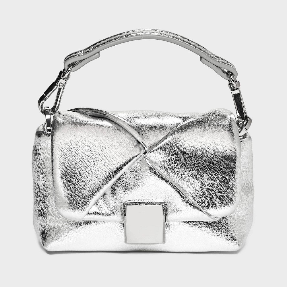 Micro Nano Satchel Handbag - A New Day™ Silver -  88922400