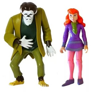 Scooby-Doo! 50th Anniversary Twin Figure Pack Exclusive - Daphne and The Wolfman - 1 of 3