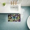 Stupell Industries Vintage Midnight Garden Blooms Printed Plush Bathroom Floor Mat, design by Nicole Tamarin - 4 of 4