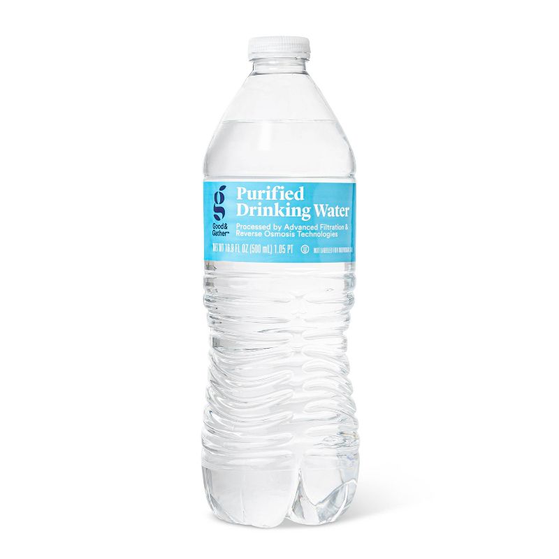Purified Drinking Water - 24pk/16.9 fl oz Bottles - Good & Gather&#8482;, 3 of 9
