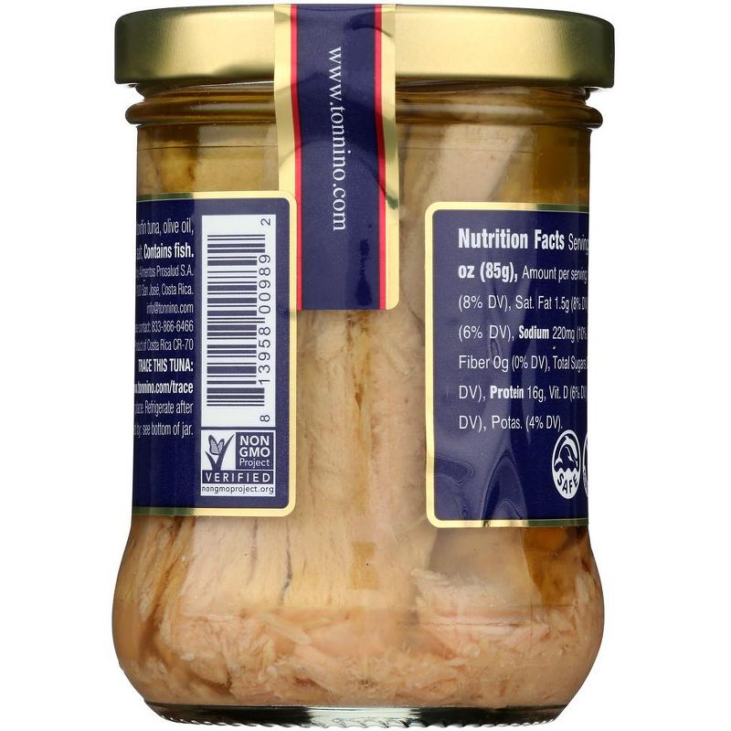 Tonnino Tuna Fillets in Olive Oil - Case of 6/6.7 oz, 3 of 8