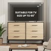 Garvee 6 Drawer Dresser for Bedroom, Wide Wooden Storage Chest with Deep Drawers and Cabinet Legs, Modern Freestanding Organizer - 3 of 4