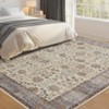 Area Rugs for Living Room Vintage Boho Floral Print Area Rug Washable Traditional Indoor Carpet for Bedroom Kitchen Dining - 3 of 4