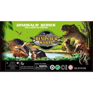 50 Piece Dinosaur Play Set - 1 of 2
