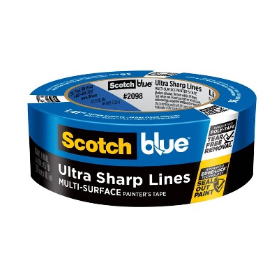 blue masking tape