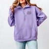 Simply Sage Market Embroidered Fall Babe Stars Quarter Zip Fleece - 3 of 4