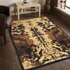 Kumasinova Cowhide Design Area Rug – Luxurious Feel for Living Room, Kid & Pet-Friendly, Made in Turkey, Stain-Resistant Door Mat - 3 of 4