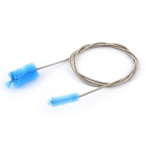 Unique Bargains Fishbowl Aquarium Filter Hose Pipe Nylon Double Ended Cleaner Cleaning Brush - 1 of 3