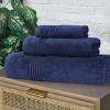 Egyptian Cotton Absorbent Luxury Heavyweight Towel Set by Blue Nile Mills - 2 of 4