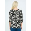 WEST K Women's Hollie Roll-tab Sleeve Blouse - 2 of 4