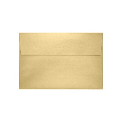 LUX A10 Invitation Envelopes (6 x 9 1/2) 50/Pack Blonde Metallic (4590-M07-50)