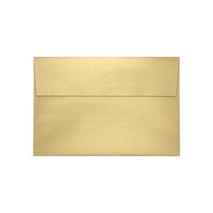LUX A10 Invitation Envelopes (6 x 9 1/2) 50/Pack Blonde Metallic (4590-M07-50) - 1 of 2