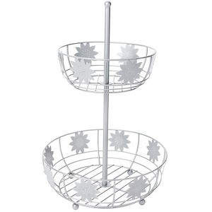 The Lakeside Collection Sunflower Kitchen Housewares Collection - 2-Tier Stand - 1 of 3