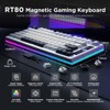 MaseiKar RT80 Gaming Keyboard, 8K Polling Rate, 75% Layout,BT/2.4GHz/Wired,RGB Backlit,Hot Swap,Adjustable Actuation Wireless - 2 of 4