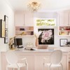 Rennnsan Brenthia 15"W 3-Light Unique Geometric Crystal Modern Glam Dimmable Flush Mount in Gold - 2 of 4