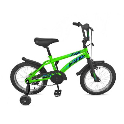 green kids bike