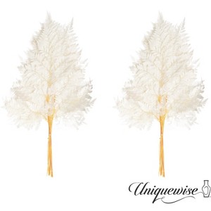 Uniquewise Preserved Real Floral Stems Chic Vase Fillers & Accents for Bouquets Centerpieces - 1 of 4