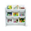 Humble Crew Cambridge White Kids' Toy Storage Organizer with 9 Storage Bins White - 2 of 4