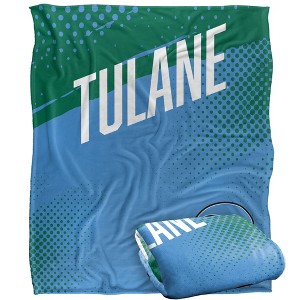 Tulane University Fan Zone Silky Touch Super Soft Throw Blanket 50x60 - 1 of 4