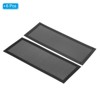 Unique Bargains Mesh Debris Blocking Hair Dust Debris Floor Wall Magnetic Vent Covers 6 Pcs - 3 of 4