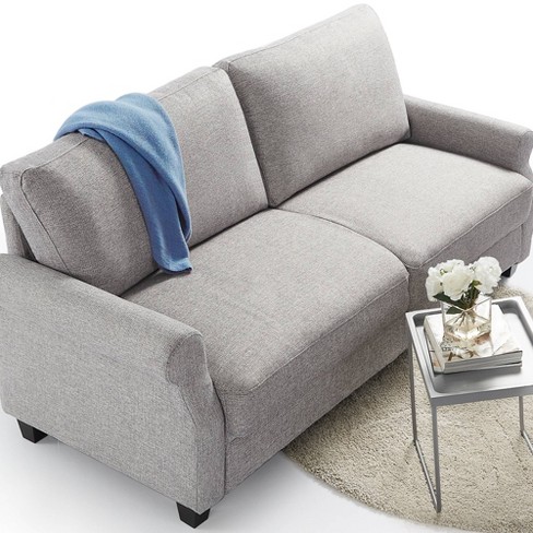  ZINUS Josh Sofa Couch, Easy, Tool-Free Assembly, Beige