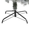 7ft. Flocked Spruce Artificial Christmas Tree with 800 Branches – Winter Wonderland Holiday X-Mas Tree - 4 of 4