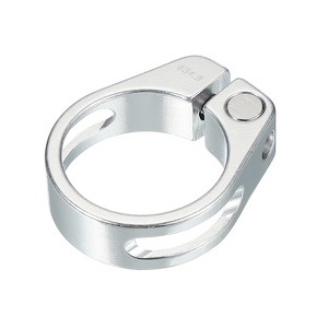 Unique Bargains Aluminum Alloy Quick-Release Mountain Road Bike Seat Post Clamp - 1 of 4
