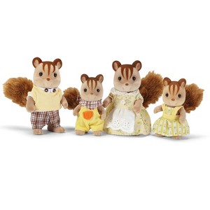 Calico Critters Hazelnut Chipmunk Family, Set of 4 Collectible Doll Figures - 1 of 4