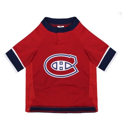 Pets First NHL Montreal Canadiens Mesh Jersey for Dogs and Cats - Licensed  