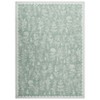 Solid Washable Rug Ultra Soft Colorful Floral Rug for Living Room Low Pile Foldable Thin Non Slip Carpet - 2 of 4