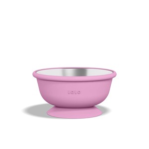 Lalo 8oz Stainless Steel Suction Baby Bowl : Target