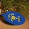 Fort Valley State University Wildcats Logo Aluminum Holiday Christmas Tree Ornament - 4 of 4