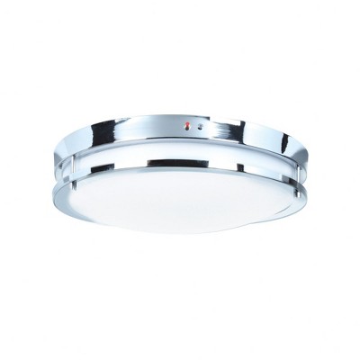 Access Lighting Solero 1 - Light Flush Mount in  Chrome