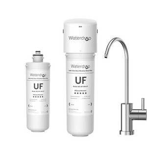 Waterdrop 10UBW-UF Ultra Filtration Under Sink Water Filter System With 1 extra RFW10-UF Filter - 1 of 4