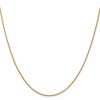 Black Bow Jewelry 1mm 14k Yellow Gold Diamond Cut Open Franco Chain Necklace - 3 of 4