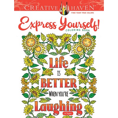 Creative Haven Cheerful Inspirations Coloring Book - (adult Coloring Books:  Calm) By Teresa Goodridge (paperback) : Target