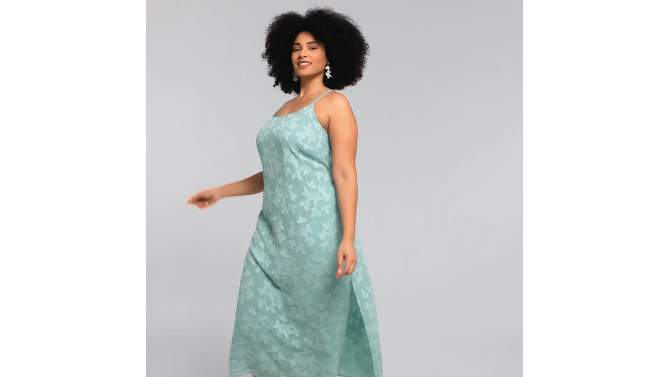 Women's Jacquard Maxi Slip Dress - A New Day™, 5 of 11, play video