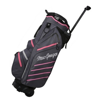 MacGregor Golf VIP Ladies Cart Bag with Built In Wheels / Handle, 14 Way Divider