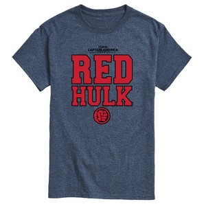 Men's - Marvel - Captain America Red Hulk Collegiate Short Sleeve Graphic T-Shirt - 1 of 4