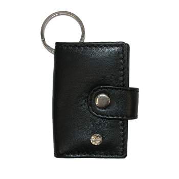 CTM Leather Scan Card Key Chain Wallet
