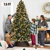 Mlmh & Kngwa Pre-lit Christmas Tree, Pre-Decorated Holiday Artificial Tree - 2 of 4
