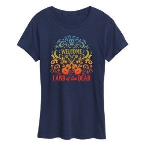 Women's - Coco - Welcome To The Land Of The Dead Short Sleeve Graphic T-Shirt - 1 of 4