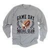 Simply Sage Market Football Game Day Social Club Garment Dyed Long Sleeve - 2 of 4